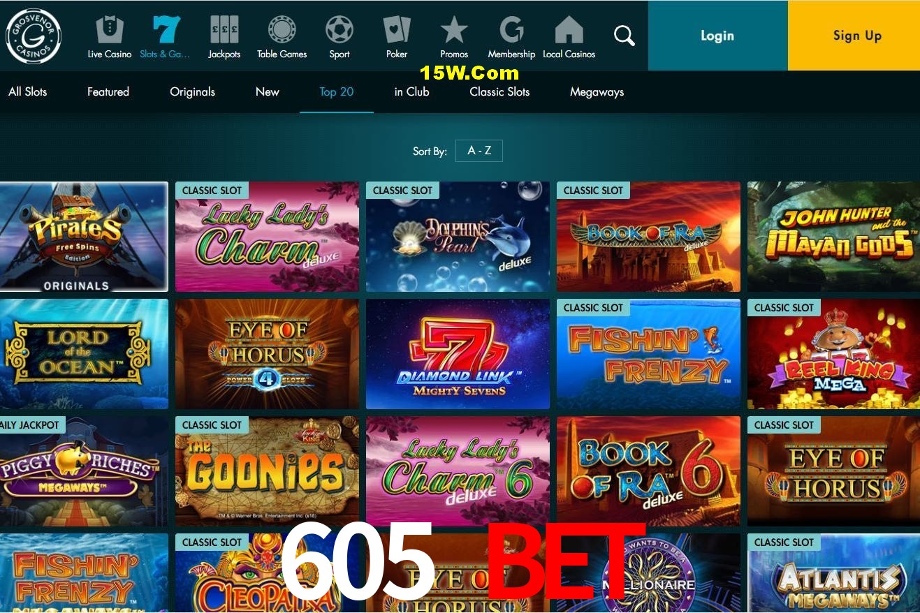 Slot Games 605 Bet